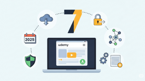 2025年下载Udemy付费课程的7种方法，包括被加密的课程