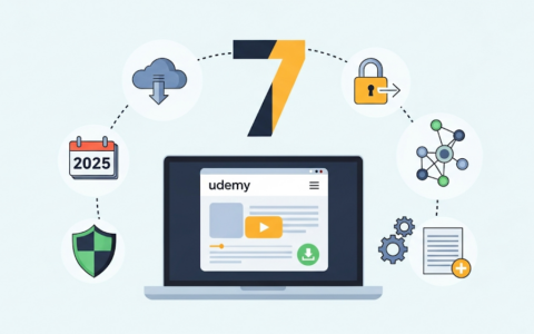 2025年下载Udemy付费课程的7种方法，包括被加密的课程
