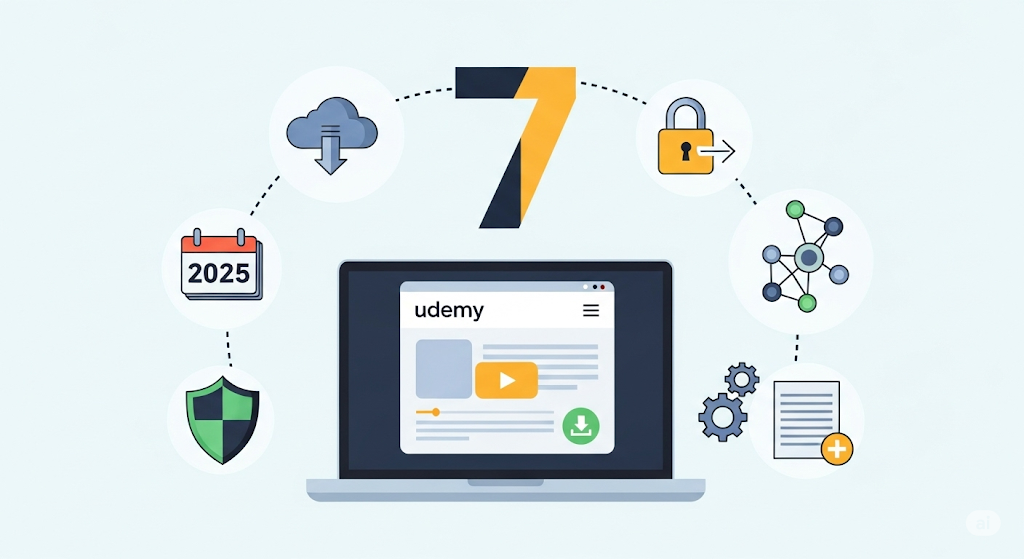 2025年下载Udemy付费课程的7种方法,包括被加密的课程