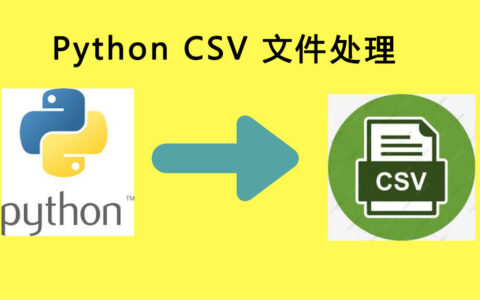 Python CSV：如何在Python中读取和写入CSV文件