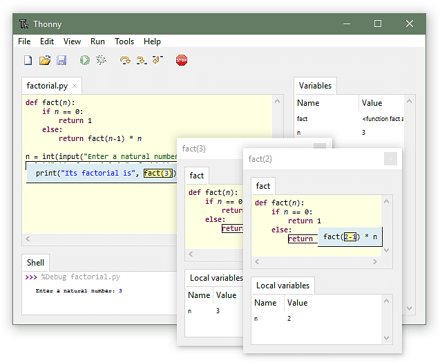 2022 最优秀的10款 Python IDE：Thonny