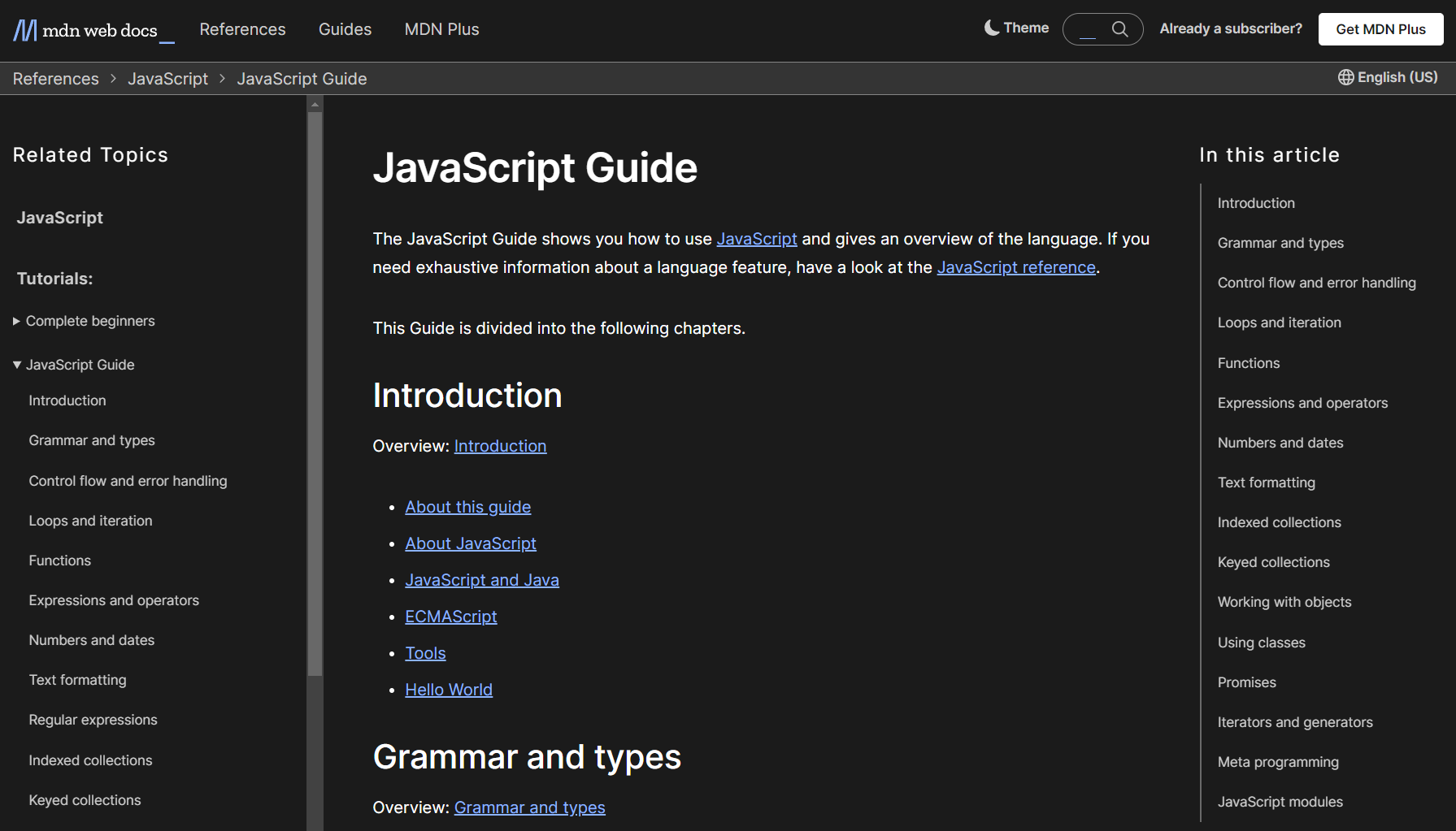 2022年 10个最佳JavaScript在线视频学习教程：Mozilla 开发者网络 JavaScript 指南 