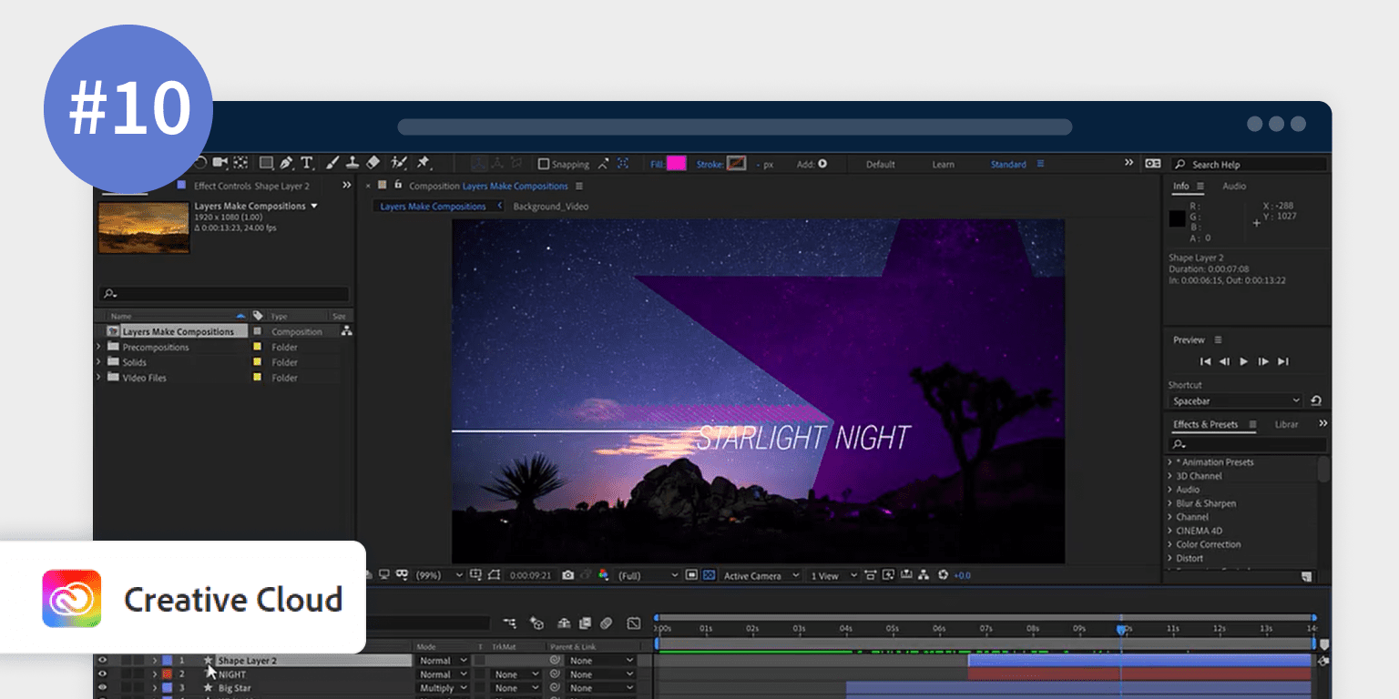 最佳 After Effects 课程：Adobe Creative Cloud Resources