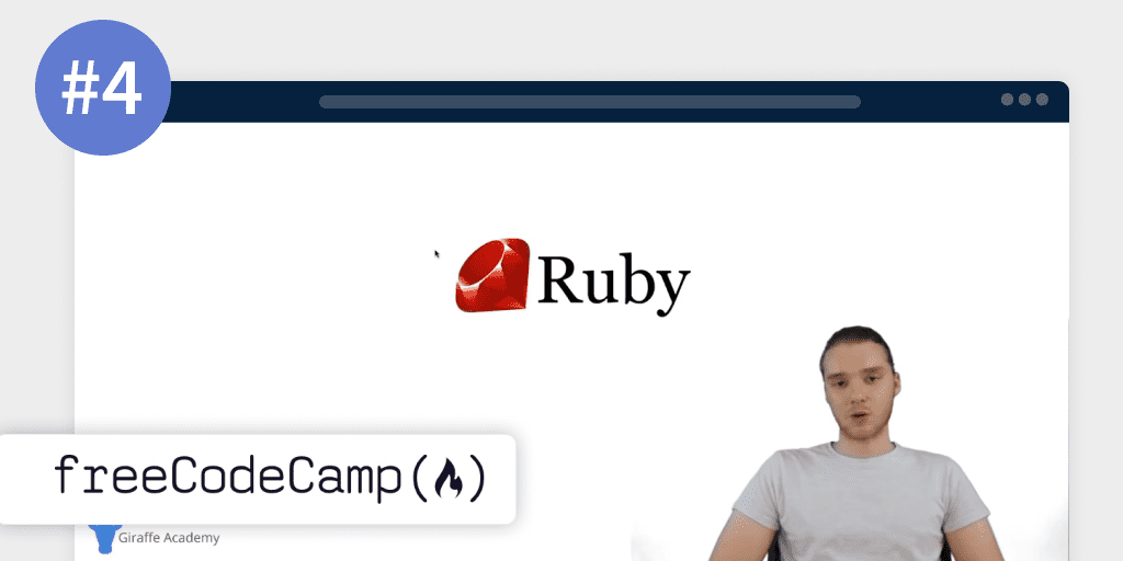 Ruby学习指南：2022年 9个最佳免费 Ruby 和 Ruby on Rails 课程：Ruby Programming Language – Full Course (YouTube)