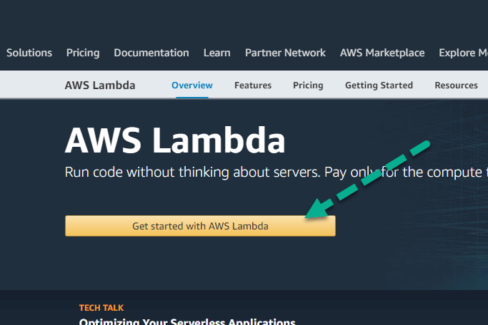 开始使用 AWS Lambda