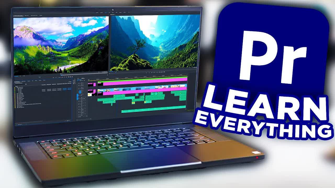 2022 年 10 门最佳 Adob​​e Premiere Pro 课程：Learn EVERYTHING about Premiere Pro (YouTube)