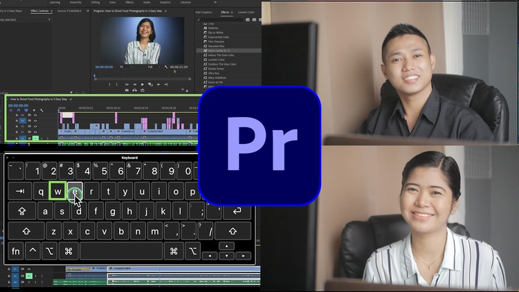2022 年 10 门最佳 Adob​​e Premiere Pro 课程：Adob​​e Premiere Pro Complete Video Editing Masterclass (Udemy)