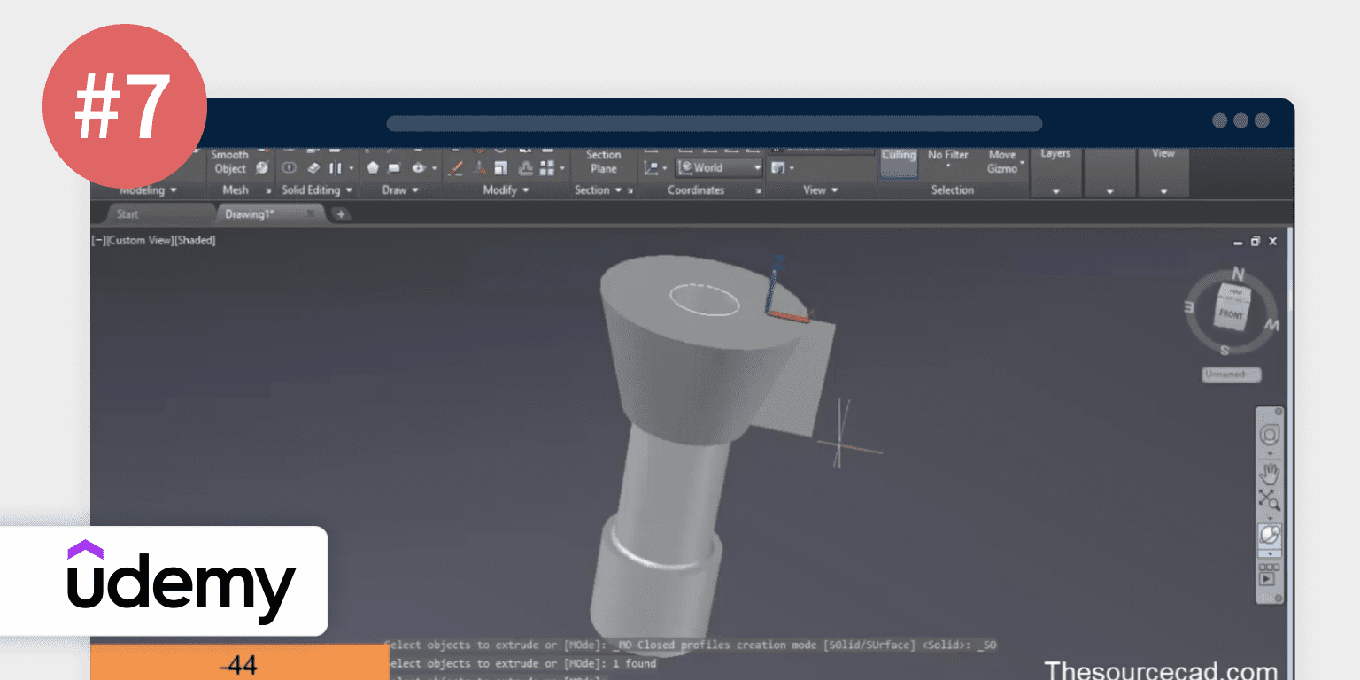 AutoCAD 学习指南：AutoCAD 2D and 3D practice drawings