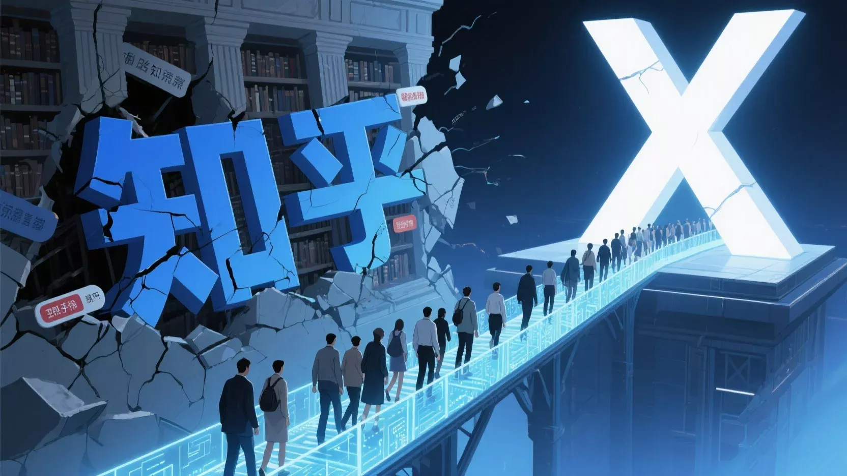 从知乎到X：中文互联网的理性乌托邦怎么就崩了？