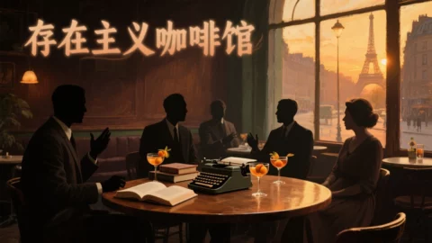 《存在主义咖啡馆》读书笔记：自由、责任与杏子鸡尾酒的奇妙混合