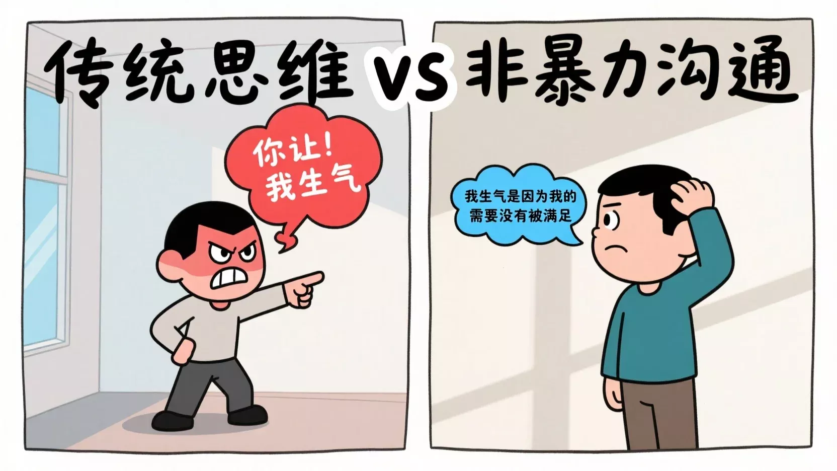 我用《非暴力沟通》搞定了那个整天怼我的同事 | 疯狂小黑读书笔记