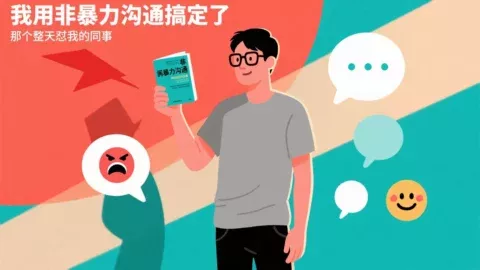 我用《非暴力沟通》搞定了那个整天怼我的同事 | 疯狂小黑读书笔记