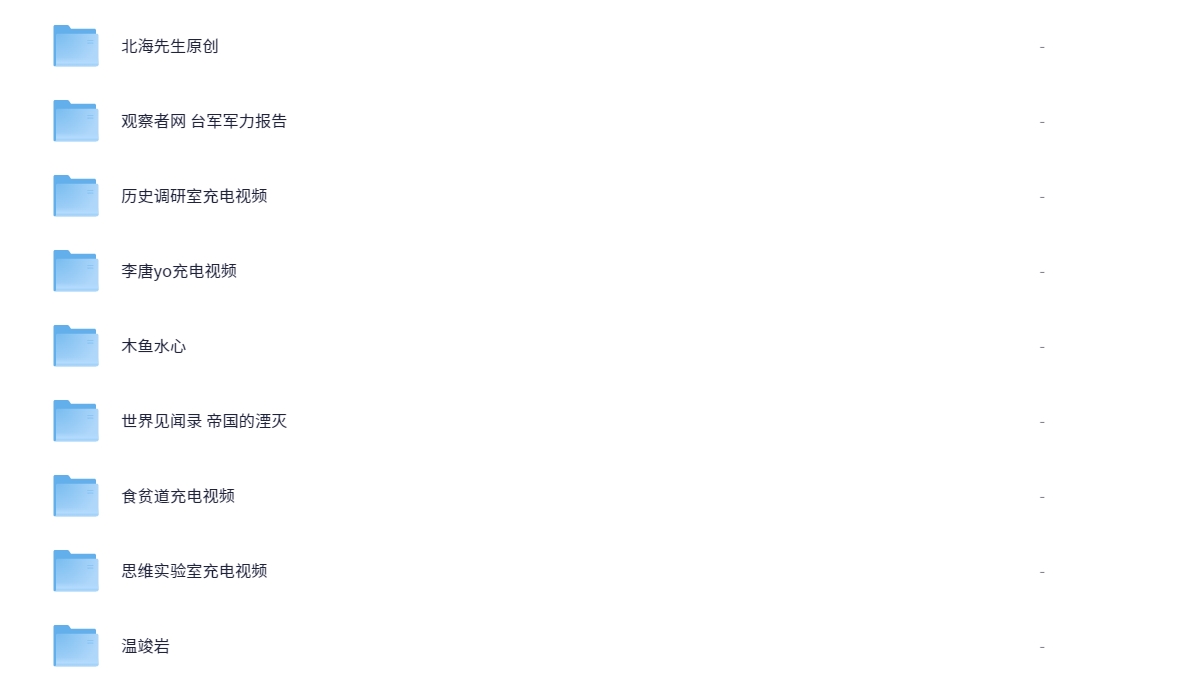 B站顶流UP主充电视频合集99GB！全网独家免费下载