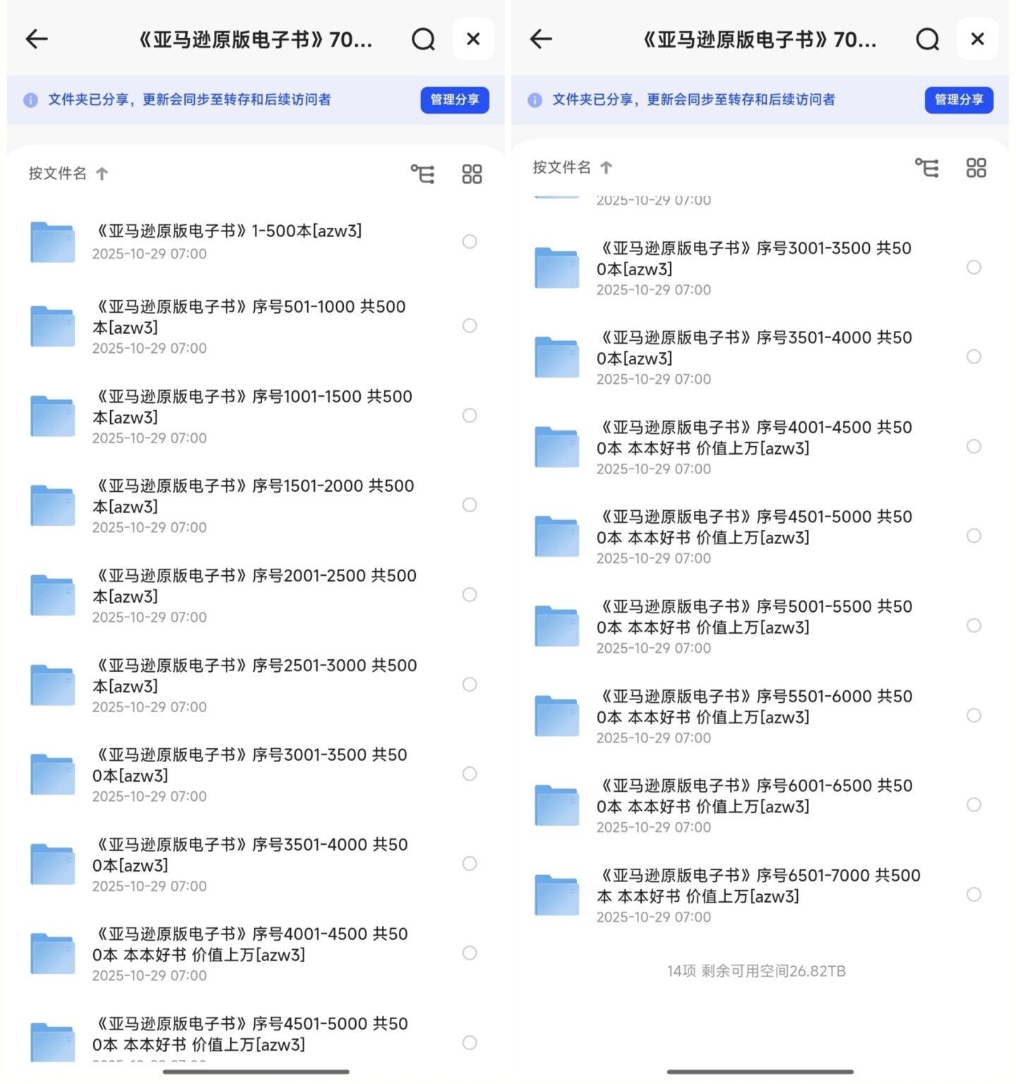 【限时速抢】7000本亚马逊高分原版电子书合集，珍藏级全品类覆盖！