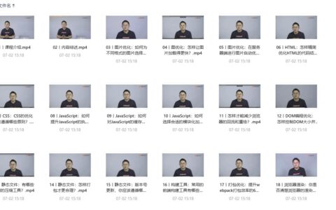 前端全链路性能优化实战——从图片到服务器全方位提速指南