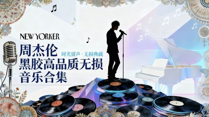 【免费】周杰伦黑胶无损音质全套合集,13张专辑一次下载!