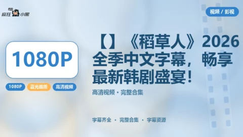 【免费下载】《稻草人》2026全季1080P高清中文字幕，畅享最新韩剧盛宴！