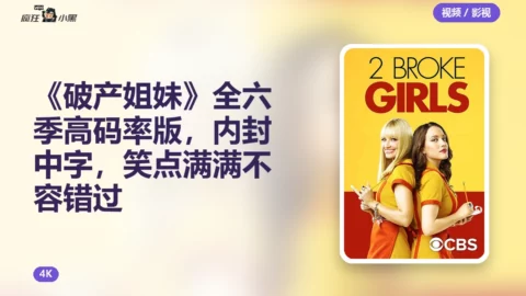 《破产姐妹》全六季4K高码率版，内封中字，笑点满满不容错过