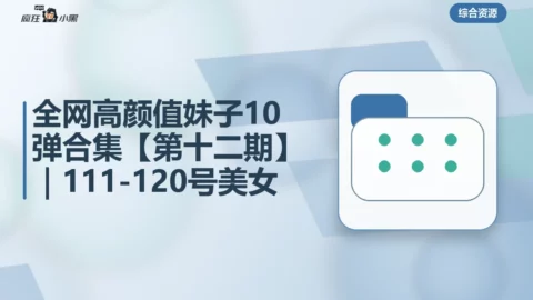 全网高颜值妹子10弹合集【第十二期】｜111-120号美女资源免费分享