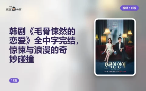 韩剧《毛骨悚然的恋爱》全12集中字完结，惊悚与浪漫的奇妙碰撞