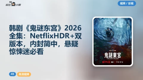 韩剧《鬼谜东宫》2026全集：Netflix 4K HDR+1080P双版本，内封简中，悬疑惊悚迷必看