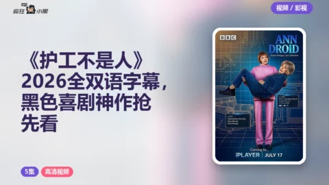 《护工不是人》2026全5集1080P双语字幕，黑色喜剧神作抢先看
