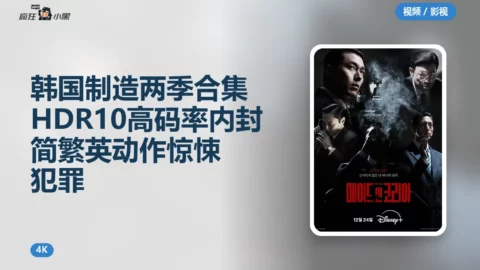 韩国制造两季合集 4K HDR10高码率 内封简繁英 动作惊悚犯罪